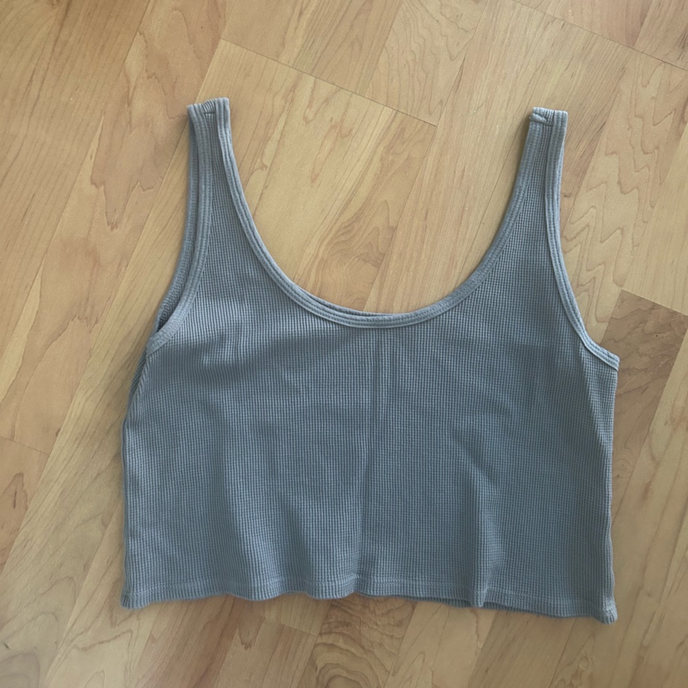 SET Active Gray Tank Top Essential - Picture 2 of 3